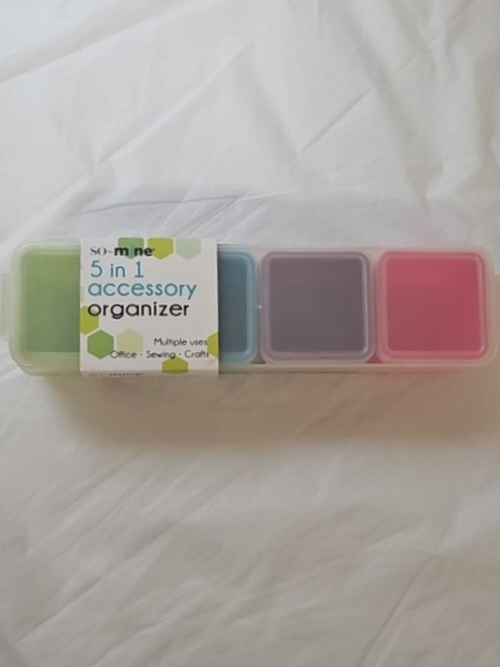 so-mine 5-in-1 Accessory Organizer - Multi Color New